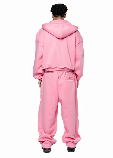 Oversized Zip-Up Hoodie & Sweatpants Matching Set men and women’s