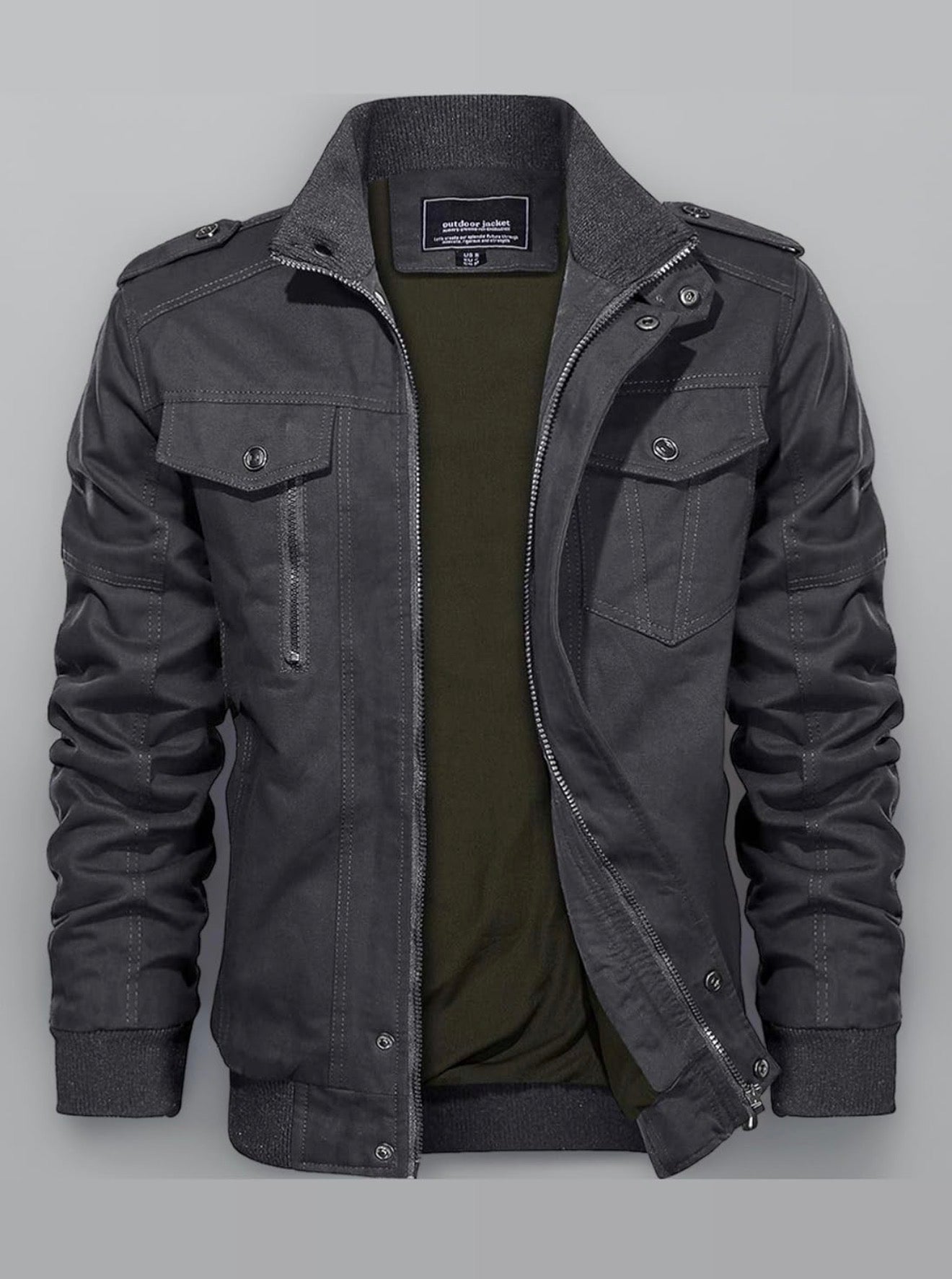 Men's Jackets Bomber Military