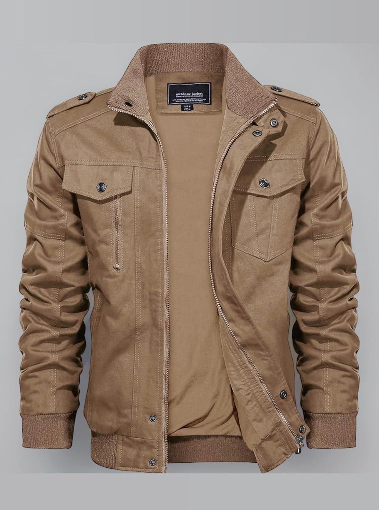 Men's Jackets Bomber Military
