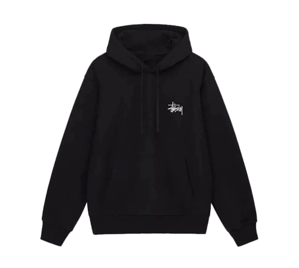Graffiti Logo Hoodie – Black