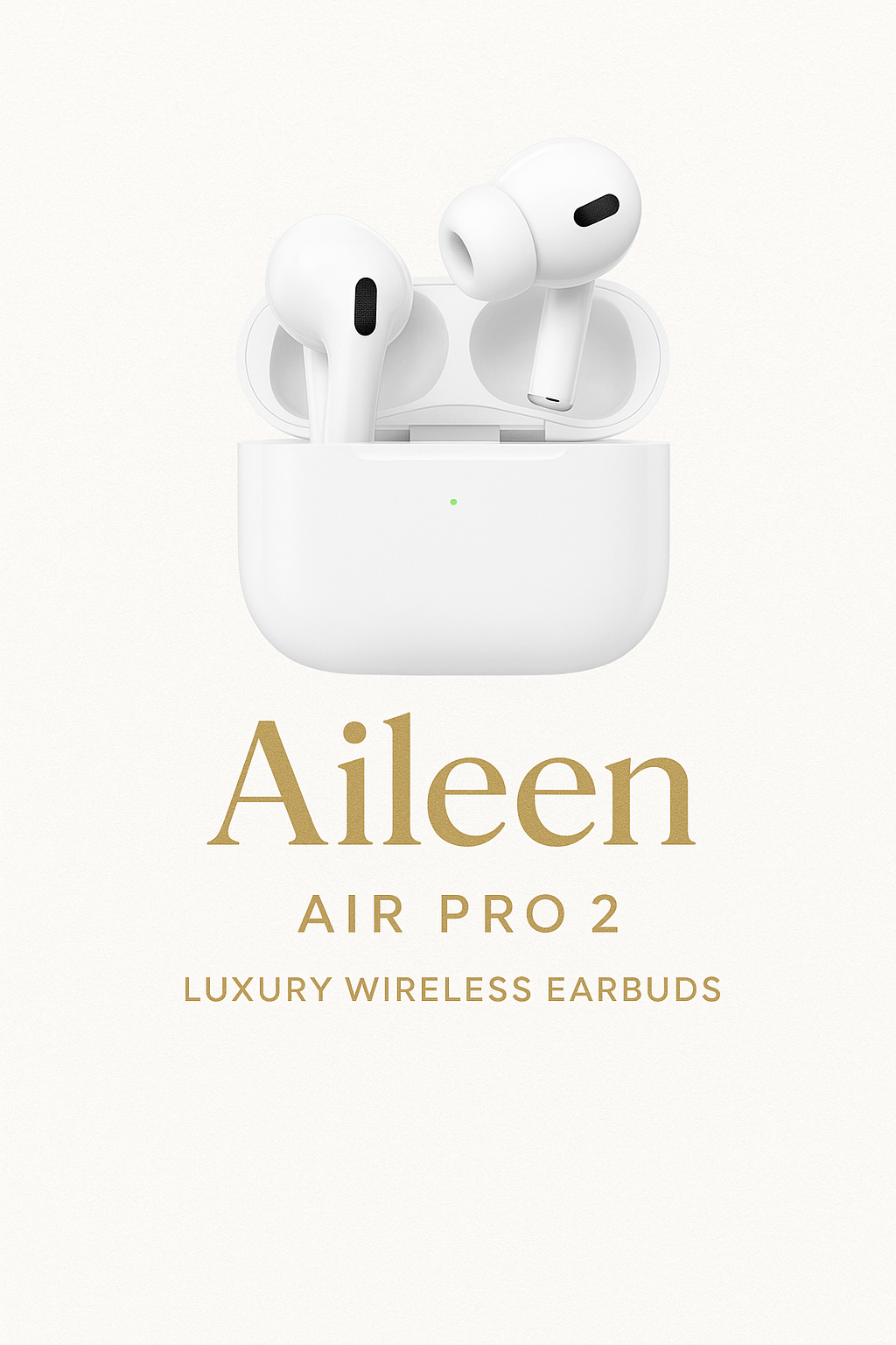Aileen Air Pro 2 Wireless Bluetooth Earbuds | USB-C Charging | Noise Cancelling