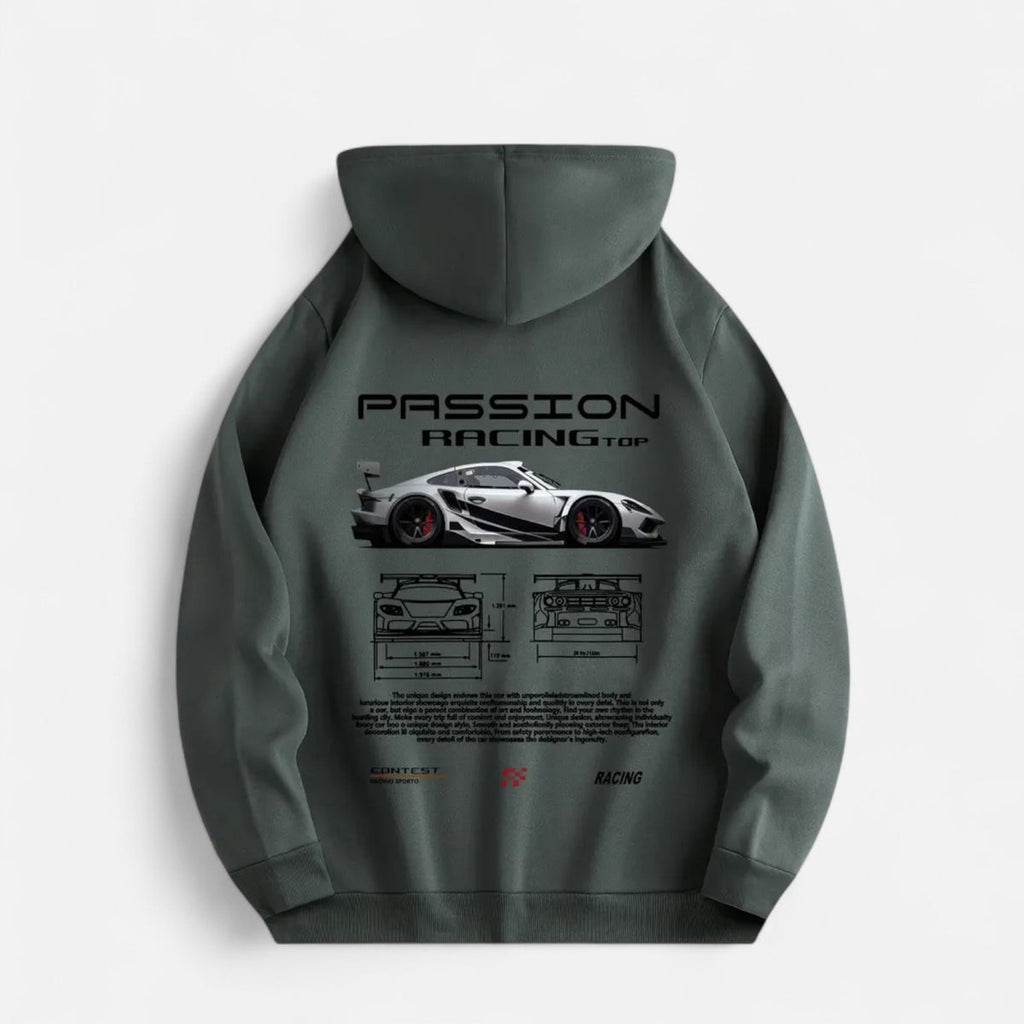Men’s sport Racing Graphic Hoodie