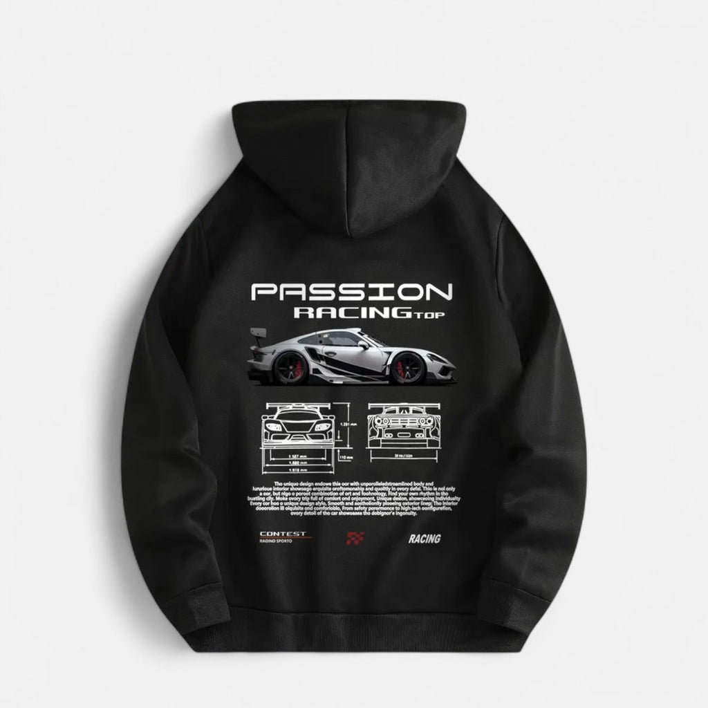 Men’s sport Racing Graphic Hoodie